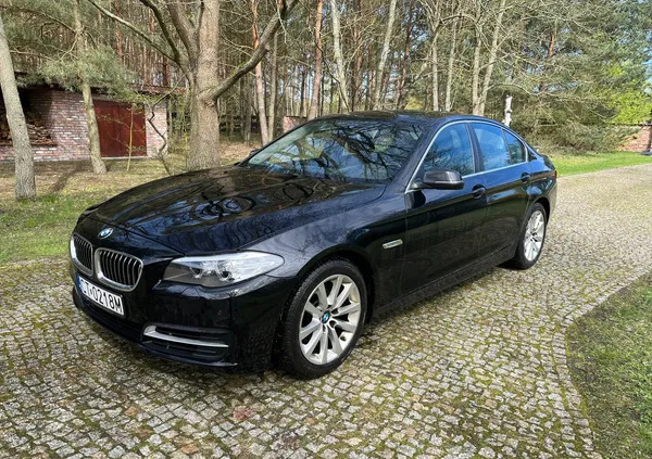 bmw BMW Seria 5 cena 59500 przebieg: 275487, rok produkcji 2014 z Toruń